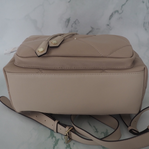 Karl Lagerfeld Quilted Nylon Quincy Backpack main image 4
